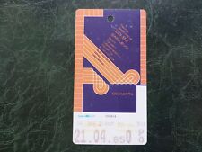 BOSNIA AND HERZEGOVINA Sarajevo Ski Pass Lift Ticket 21.04.1985.