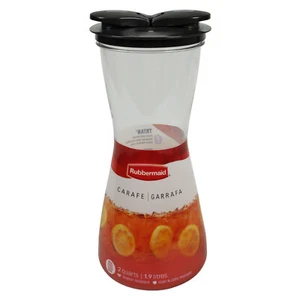 Rubbermaid Carafe with Leak-Proof Lid, 2-quart BRAND NEW - Picture 1 of 4