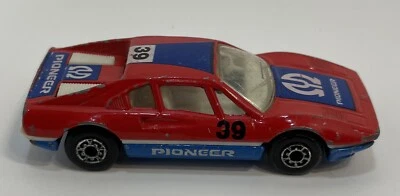 1981 Matchbox Red Ferrari 308 Pioneer 39 Race Car Die Cast . - Image 1 of 4