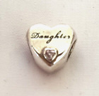 NEW Genuine Pandora Daughter's Love Charm 791726PCZ Silver Love Pink