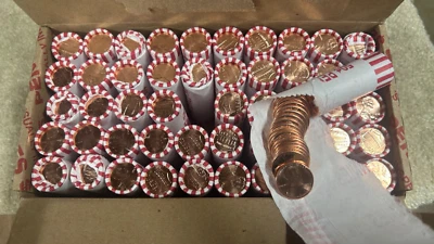 2025 Penny Mint Rolled (one roll) uncirculated . BU NEW - Image 1 of 4