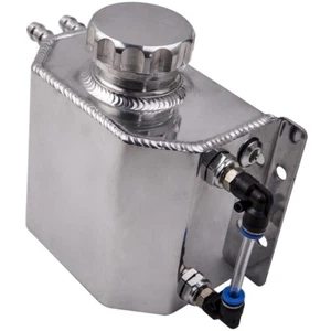 1L Coolant Radiator Overflow Recovery Water Tank Bottle Aluminum Alloy 1000ml - Picture 1 of 12