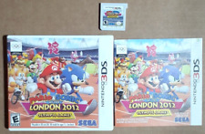 Mario & Sonic At The London 2012 Olympic Games Complete (Nintendo 3DS, 2012) VG