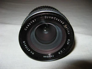 Coastar Dyna-Coated Optics Objektiv 28mm 1:2.8 Nr. 410418 Unbekannte Kamerahalterung - Bild 1 von 4