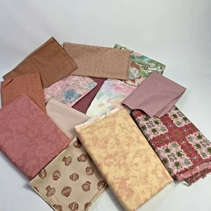 Crafter’s And Quilter’s Lote 5 libras telas vintage restos rosas y cuartos de grasa - Imagen 1 de 12