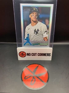 2025 Topps Heritage Aaron Judge #76R-14 1976 Redefined Silver Holo SP - Imagen 1 de 2
