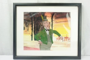 1970's Disney's Aristocats Framed Production Cel Edgar 17x14" READ - Picture 1 of 7