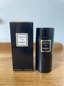 CHANEL COCO Talc Body Powder 150g Discontinued Exceptionally Perfumed New in Box - Imagen 1 de 6