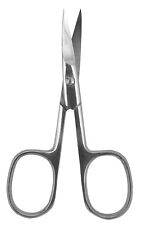 Nail Cutting Scissor Curved Stainless Steel Satin Finish Manicure Beauty Product