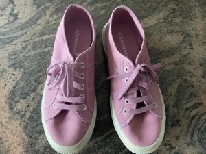 SUPERGA ITALY DAMEN-SNEAKER HELLROSA CANVAS, TENNISSCHUHE EURO 38 US 7,5 - Bild 1 von 4