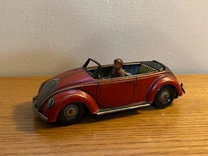 Coche de juguete vintage de cuerda CKO Kellerman zona de Estados Unidos Alemania funciona az-50 - Imagen 1 de 10