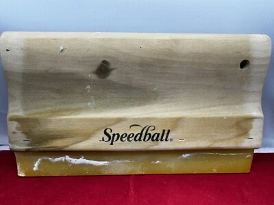 Escobilla gráfica Speedball, hoja de neopreno 4482 durómetro, 10 pulgadas Foto 1 de 4