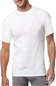 Hanes T Shirts 3 Pack Ultimate Men's Cotton Crewneck Wicking Comfort Blend 2X - Picture 1 of 5