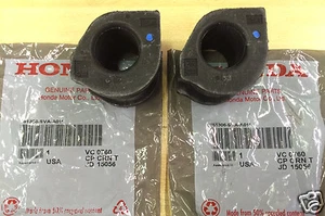 Genuine OEM Honda Civic 2dr Front Sway Bar Bushings 06-11 Stabilizer Coupe Pair - Picture 1 of 1