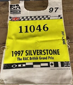 Formel 1 Racing Marshal Vest Silverstone RAC British Grand Prix 1997 - Bild 1 von 8