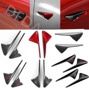 Cubierta protectora de cámara guardabarros lateral de fibra de carbono real para Tesla Modelo 3 X S 2016-20 - Imagen 1 de 80