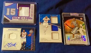 Carmelo Anthony Autograph #/25 + Game Used Jersey’s #/9, #/99+ Pristine RC /1999 - Picture 1 of 5