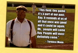 FELD DER TRÄUME ZITATE INDIVIDUELLE 4X6 FOTO POSTKARTE - Bild 1 von 1