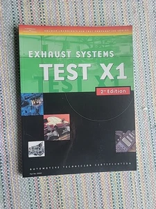 ASE Test Preparation Exhaust Systems Test X1 Paperback by Delmar - Imagen 1 de 6