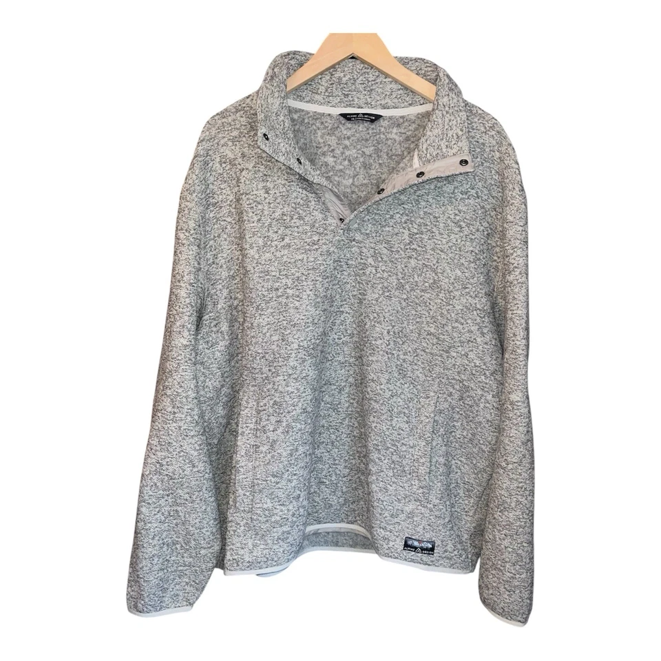 Vellón a presión marrón Alpine Design Retreat QTR para hombre talla XL Foto 1 de 4