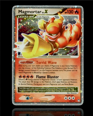 ▸ Magmortar Lv X | Mysterious Treasures | Holo Rare | 123/123 | NM - Image 1 of 2