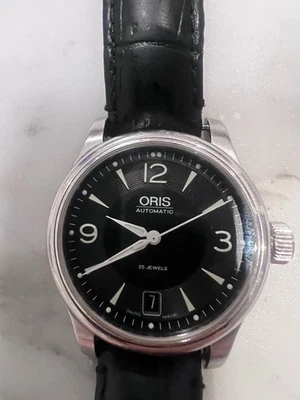 Oris Classic Men’s Automatic 37mm Black Dial Watch Ref 73375784064LS - Image 1 of 4