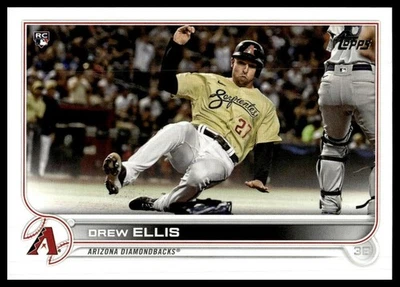 2022 Topps #298 Drew Ellis RC - Image 1 of 2