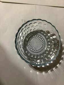Vintage Anchor Hocking 'Blue Bubble' 8" Serving Bowl - Picture 1 of 2
