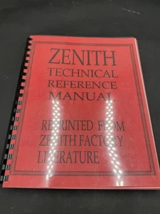 Zenith Technical Reference Manual Copy - Picture 1 of 6