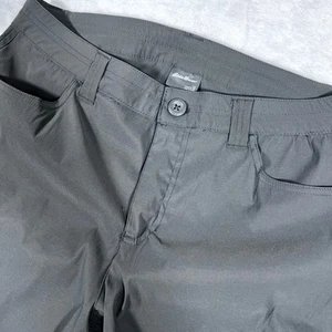 Eddie Bauer Capris Hiking Travel Lightweight Drawstring Gray Size Unknown - Picture 1 of 9