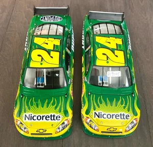 Jeff Gordon PROTOTYPE & Regular - 2007 1/24 Action Nicorette Impala SS COT - Picture 1 of 12