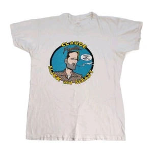 Vtg 80s Claude Funston Zippy the Pinhead Slick Sleazy Griffith Comic T-shirt XL  - Picture 1 of 7