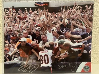 Фотография Бернарда Берриана с автографом Chicago Bears 8x10 LOF - Изображение 1 из 4