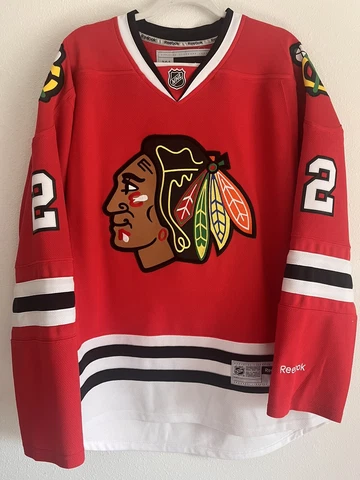 Blackhawks Home Jersey Duncan Keith Reebok Cover