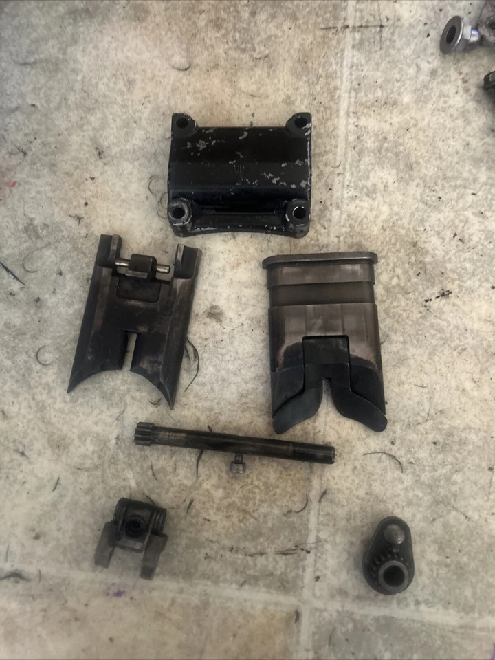 2001 99-02 KX125 KX 125 OEM цилиндр выпускной клапан комплект шестерня скользящая крышка - Изображение 1 из 4