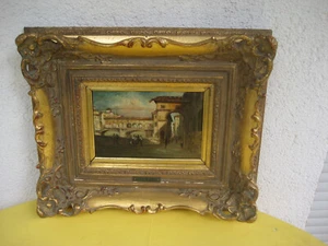 Ölgemälde Florenz Italien signiert: C. K. Eger aus Sammlung - Bild 1 von 7