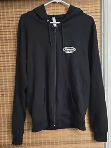 EVANS DRUMHEADS LEVEL 360 * American Apparel All Cotton Zipper Hoodie Medium M - Bild 1 von 10