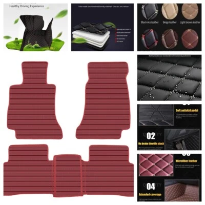 For Mitsubishi All Models Car Floor Mats Custom Waterproof Carpets Cargo liners Foto 1 de 4