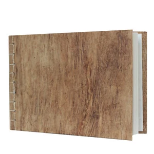 Gästebuch aus Maulbeerbaum Papier braun - Bild 1 von 1