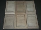 1849 AMERICAN JOURNAL OF SCIENCE & ART MAGAZINE LOT OF 6 ISSUES - WR 1126