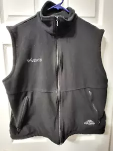 Chaleco Columbia Para Hombre Grande Omni Térmico Elastizado Polar Negro Cremallera Completa Senderismo Bolsillo - Imagen 1 de 11