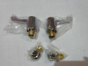 Center C58070 1/2" Tap Restorers Chrome 3" Lever Handles Hot and Cold - Picture 1 of 3
