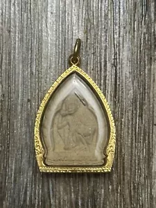 Vintage Phra Phong Chao Sua Luang Por Koon Thai Amulet 18k Thailand Not Marked - Picture 1 of 7