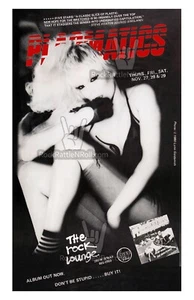 PLASMATICS 1979 ROCK LOUNGE CONCERT POSTER 11x17 WENDY O’WILLIAMS NYC PUNK BAND - Picture 1 of 1
