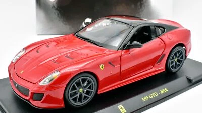 modellino auto scala 1:24 FERRARI 599 GTO diecast modellismo statico collezione - Immagine 1 di 4
