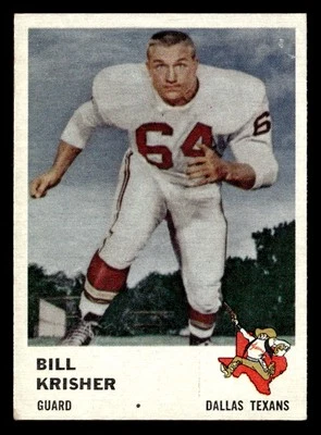 1961 Fleer #205 Bill Krisher - Image 1 of 2