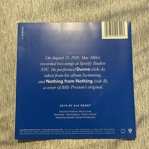 Mac Miller- Live Spotify Singles - Baby Blue (Vinyl, 2019) Never Played Open box - Picture 1 of 1