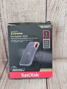 SanDisk Extreme 1TB USB-C Portable External SSD SDSSDE61-1T00-G25 - Afbeelding 1 van 6