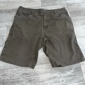 Outdoor Research Deadpoint Shorts Mens 36 Khaki Brown Flex Canvas Trail Hiking - Picture 1 of 16