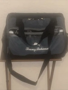 Tommy Bahama Large Blue Insulated Cooler Bag Deep Freeze Beach Travel Duffel - Picture 1 of 7